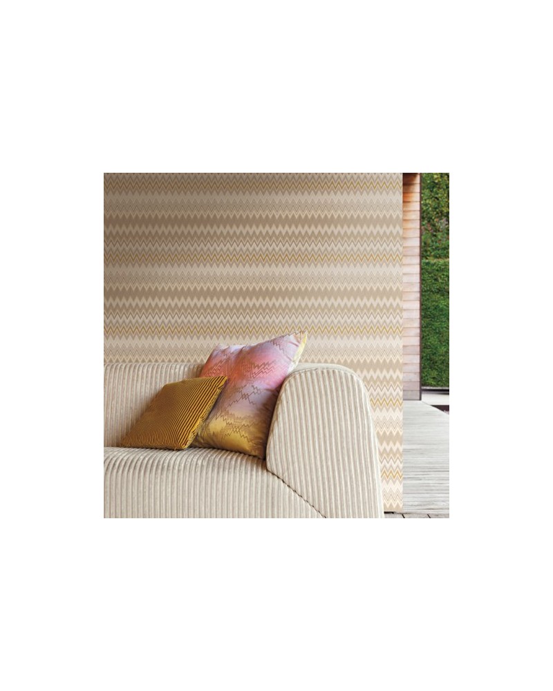 Papel Pintado ZIG ZAG MULTICOLORE-10060 - MISSONI HOME