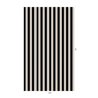 MONO STRIPE OFF BLACK OYSTER