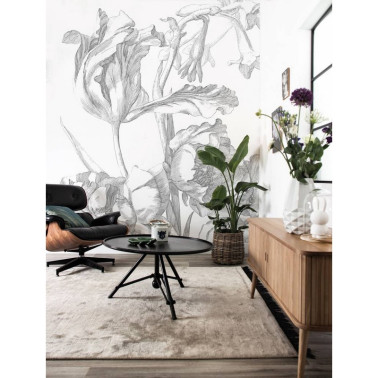 WP-327 Wall Mural Engraved...