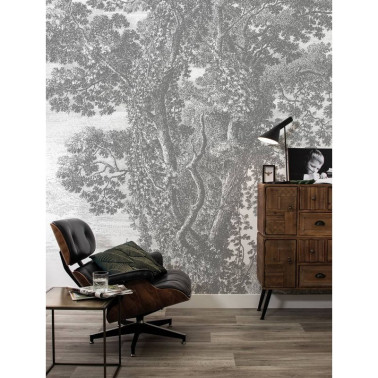 WP-318 Wall Mural Engraved...