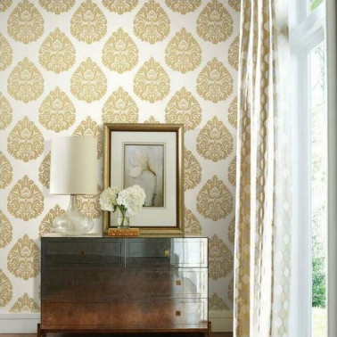 Teardrop Damask Removable...