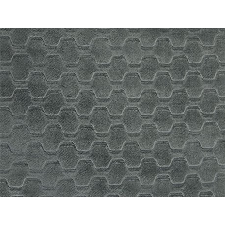 CARVER EMBOSSED VELVET WATER REPELLENT 38 Silver Gray