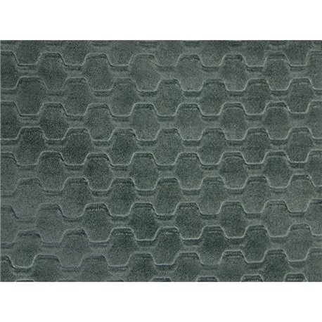 CARVER EMBOSSED VELVET WATER REPELLENT 40 Steel Gray