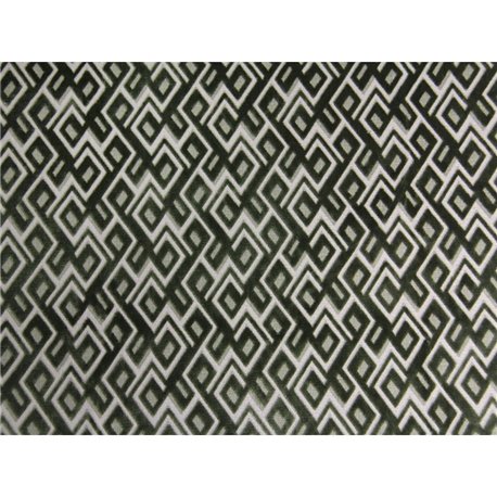 ANNI JACQUARD VELVET 04 GREEN LINEN