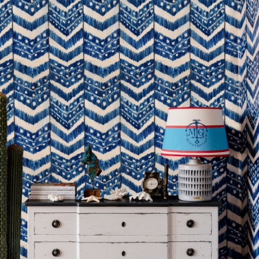 Turkish Ikat Indigo WP30059