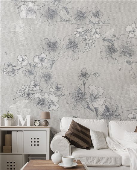 56417-BIRDFLOWER-GREY-FONDO