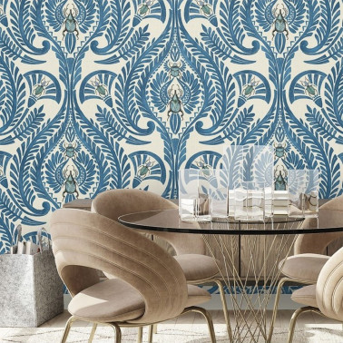 The Great Damask Azure Blue...