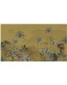 JUNGLE WALLPAPER - TROPICAL WILDERNESS - OCHRE