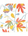 Matisse Leaf Coral and Yellow T16206