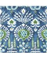 Mendoza Suzani Blue and Green On Navy T16241