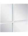 ESPEJO VENTANA BLANCO METAL-CRISTAL 90 X 3 X 180 CM R-605277