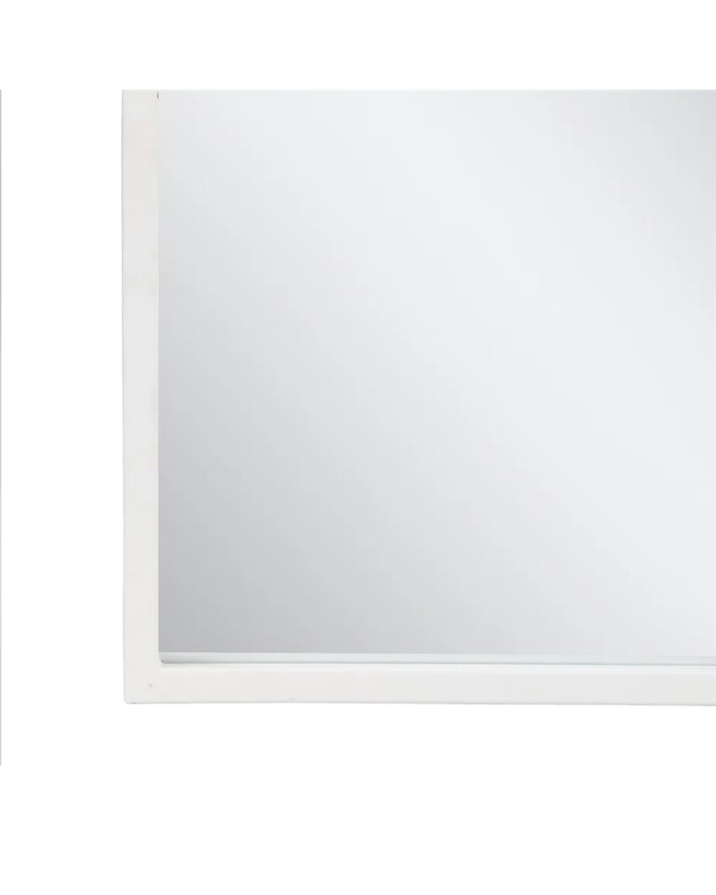 ESPEJO VENTANA BLANCO METAL-CRISTAL 90 X 3 X 180 CM R-605277