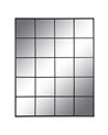 ESPEJO VENTANA NEGRO METAL-CRISTAL 90 X 2,50 X 115 CM R-608787