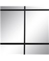 ESPEJO VENTANA NEGRO METAL-CRISTAL 90 X 2,50 X 115 CM R-608787