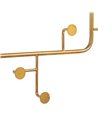 ESPEJO PERCHERO ORO METAL DECORACIÓN 76 X 6 X 104 CM R-603114