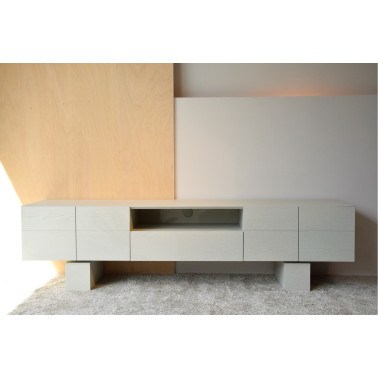 MUEBLE TV ROBLE EN TONO...