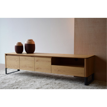 MUEBLE TV ROBLE NATURAL...