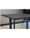 MESA AUXILIAR CUADRADA NOGAL NEGRO MATE REF. 34H249N