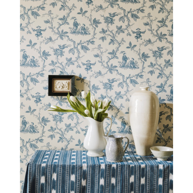 Toile Chinoise Blue W7017-02