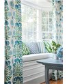 Tybee Tree French Blue and Coral F916213