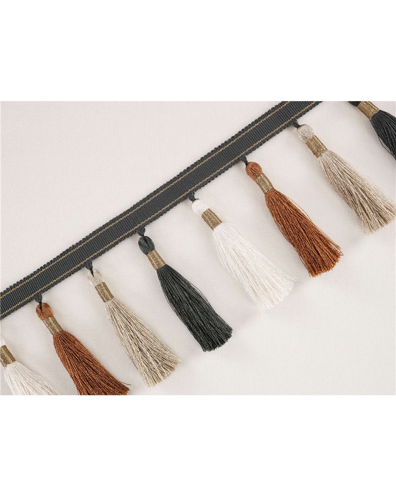 Tassel Fringe Slate T119-01