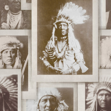 Indian Chiefs Sepia Premium WP20071