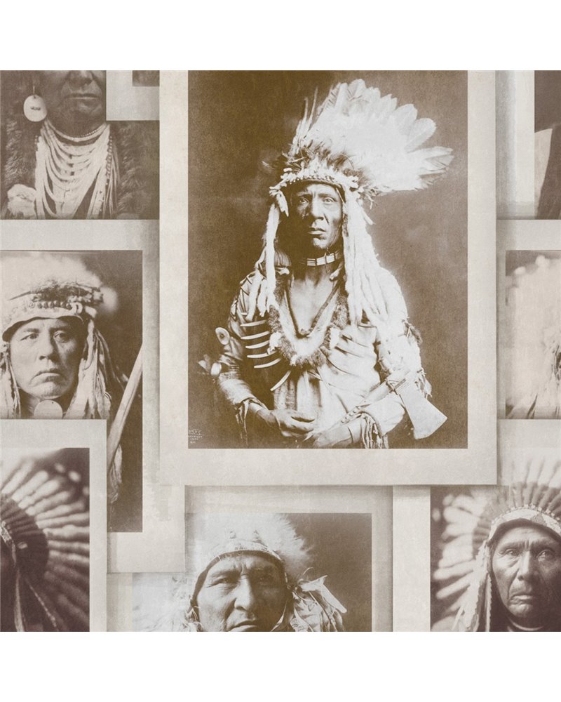 Indian Chiefs Sepia Premium WP20071