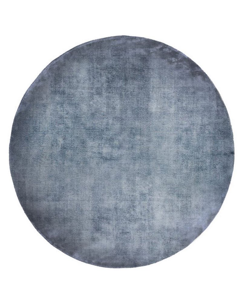 LINEN DARK BLUE ROUND