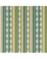 Ravi Stripe Teal Green J0227-01