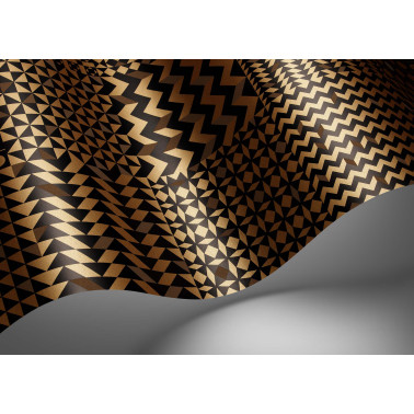 Geometrico Black & Gold...