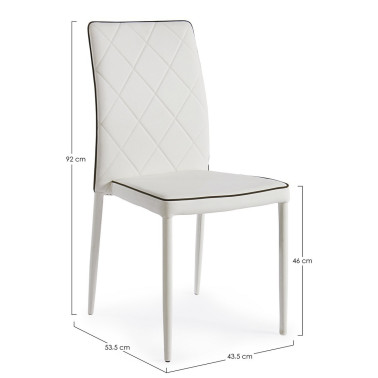 SILLA ACHILLE BLANCO