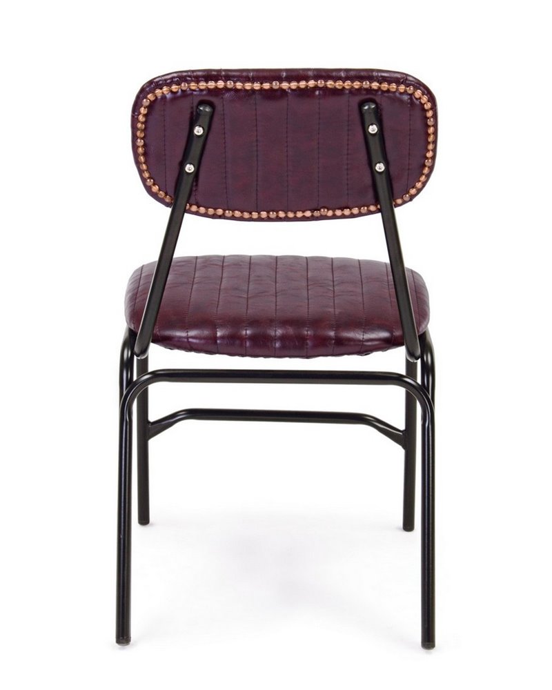 SILLA DEBBIE BORDEAUX VINTAGE