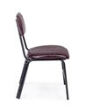 SILLA DEBBIE BORDEAUX VINTAGE