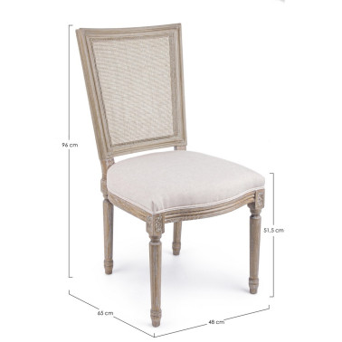 SILLA LILIANE BEIGE