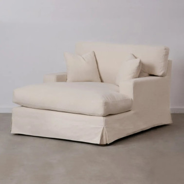 SOFÁ CHAISE LONGUE BEIGE...