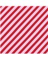 Paper Straw Stripe Ruby Rose HSRF133990