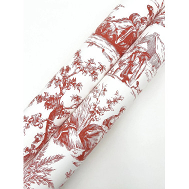 Seasons Toile Scarlet GR5925