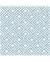 French Lattice Blue T42048