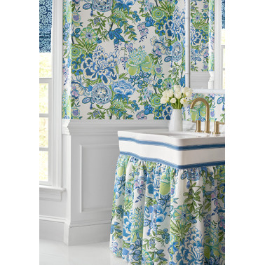 Peony Garden Spa Blue T42020