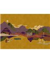 Landscape Collage Ocher M5007-4