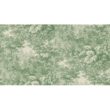 Forest Toile Green S10403