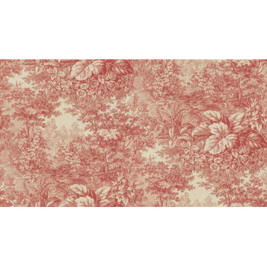 Forest Toile Red S10401