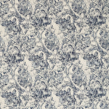 Fringed Tulip Toile Woad DGDF227181