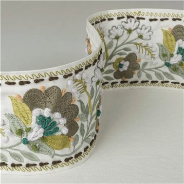 Enamel Flower Celadon TRDG0023-02