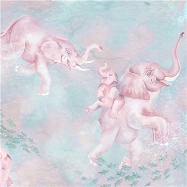 Elephant Breaststroke Peppermint Pink BMPP004-02C