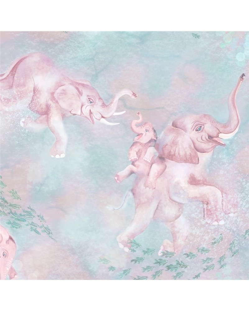 Elephant Breaststroke Peppermint Pink BMPP004-02C