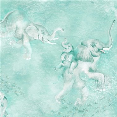 Elephant Breaststroke Aqua BMPP004-02A