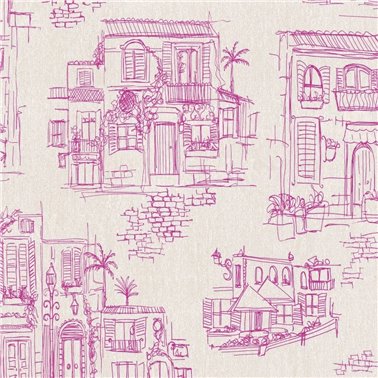 Charming Lanes Fuchsia BMPP004-01C