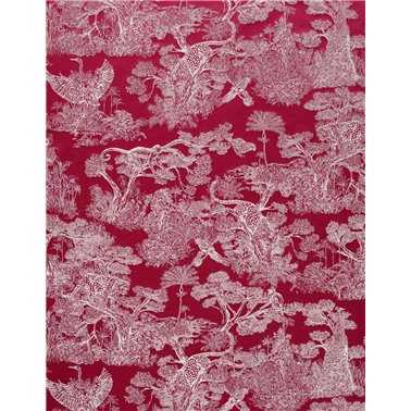 Animalia Jacquard Cerise...