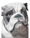 Figura perro Bulldog con piruleta